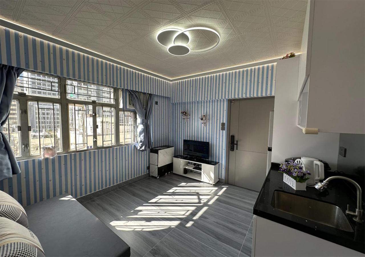 3Br Romantic Apt, 2Mins Mtr, 8Pax Hongkong Exteriör bild