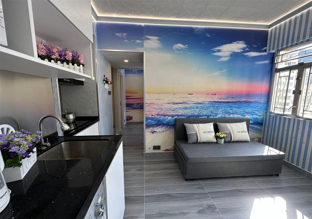 3Br Romantic Apt, 2Mins Mtr, 8Pax Hongkong Exteriör bild